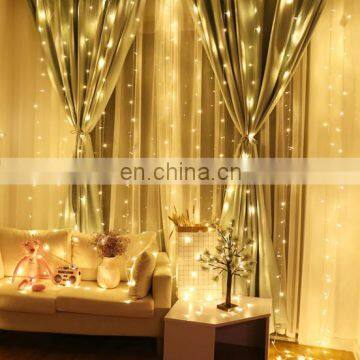 300 Led Curtain Led Lights Fairy Hanging String Light Multicolor White Warm white