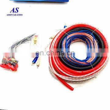 Car Audio Wire Wiring Amplifier Subwoofer Speaker Installation Kit 4GA 8GA Power Cable photo-6