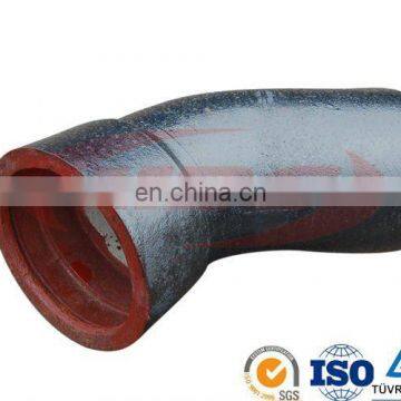 ductile pipe fitting socket spigot 22.5 bend