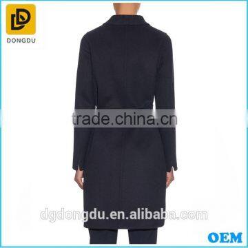 Custom Soft Cheap Solid Color Plain Hooded Cotton Open Front Knitted Poncho Design Women Coats 2016