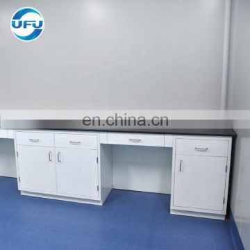 SEFA Certified Steel  Wall Bench For Dental Lab Furniture