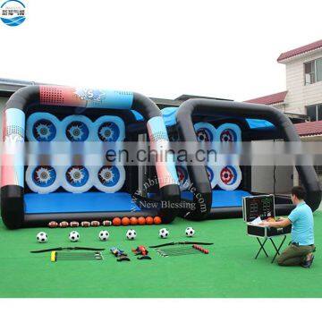 Inflatable Football Interactive Game Inflatable Shooting, Inflatable Combi Sport Arena With IPS System photo-3
