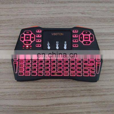 Custom Brand Name Electric Tablet Multimedia Split Wireless Gaming Mechanical i8 Plus Mini Touch Keyboard for Smart tv Box photo-3