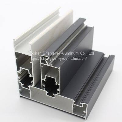 Hot sale aluminium extrusion profile  for windows frame 6063 aluminum alloy profile