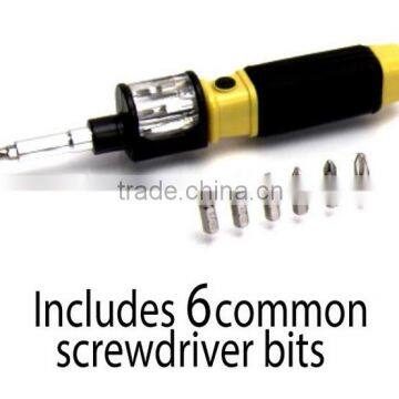 NEW Bit 360 6-in-1 Screwdriver - AS SEEN ON TV -Includes 6 Different Sized Bits