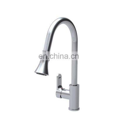 Hands free touchless faucet sensor automatic deck mounted single handle pull-down kitchen faucet