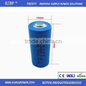 HJBP china factory wholesales non-rechargeable LIMNO2 3V CR14335BL primary lithium battery