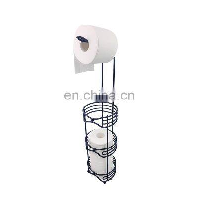 Cheap Price Stand Roll Kitchen Tissue Holder Bathroom Towel Toilet Paper metal Shelf