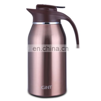 Top Quality Coffee Pot  Middle East Thermal Milk Pot Water Pot 1L 1.9L Insulated Vacuum Flask With Glass Lined