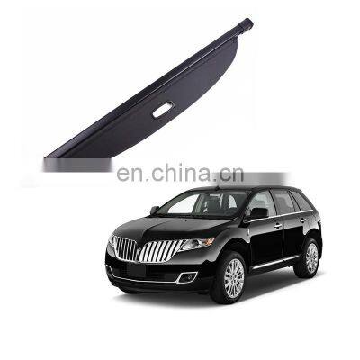 Black Beige Color Canvas Retractable Cargo Cover Tonneau Cover For Lincoln MKC 2015-2018