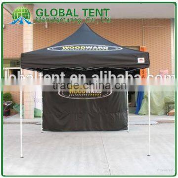 Custom Print Aluminum Folding Pagoda Tent 3x3m ( 10ft X 10 ft), printed canopy & valance, back wall