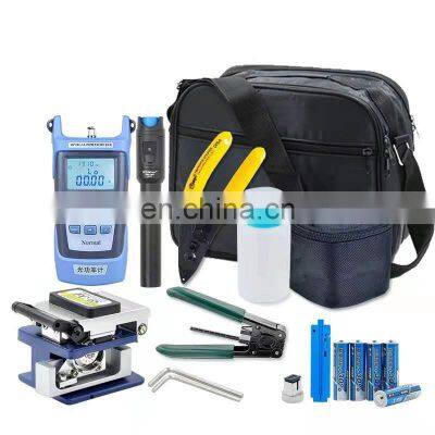 Fiber Cleaver Optical Power Meter Visual Fault Locator Fiber Optic tester FTTH Tool Kits
