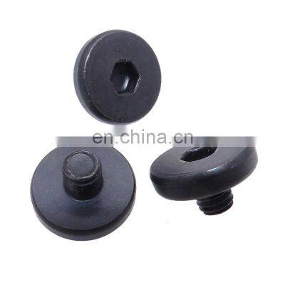 high tensible black oxided track machine screw