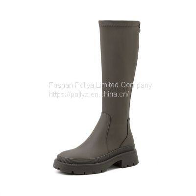 Women's Boots Fall New ZA Chelsea Boots RA Midrange Martin Boots Women's Platform
