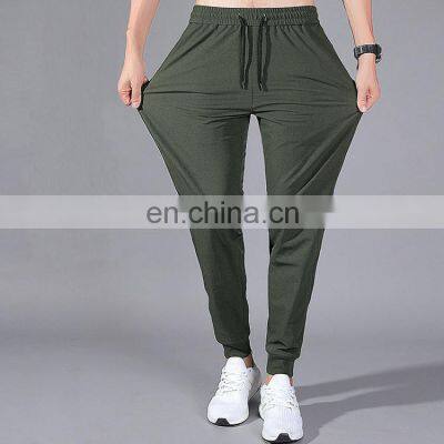 Fashionable Leisure Nylon Polyester With Elastic Trousers For Men