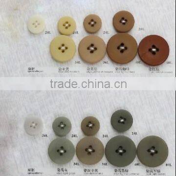 High quality 4-holes imitation corozo nut button