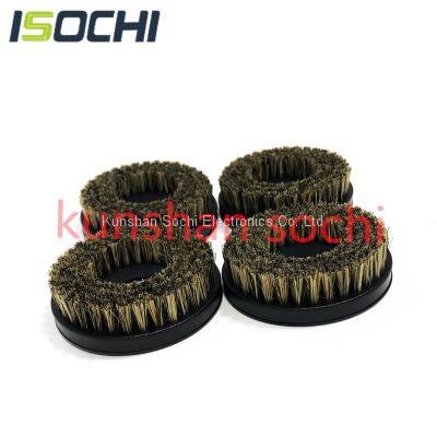 PCB Linsong/Sogotec/BTF Router Machine Brush Wholesale Black Plastics Handle Cleaning CNC Pressure foot Brush 42.3mm Round