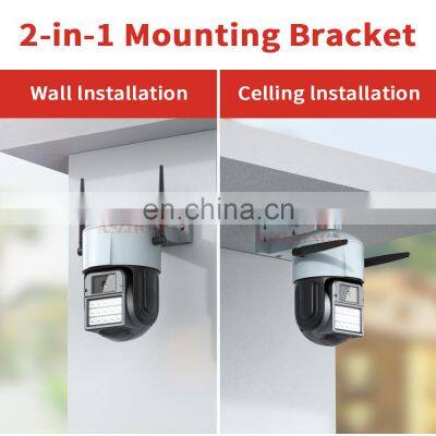 4K Security IP Network Camera 4X Zoom 5MP HD 3G 4G SIM CARD PTZ Outdoor Home Surveillance Cam 2MP CCTV Full Color Night Vision photo-4