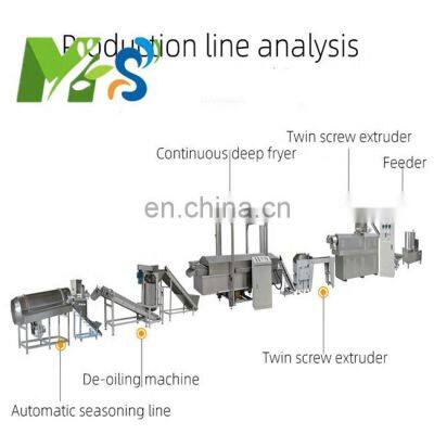 MS Macaroni Extruder Pasta Production Line Pasta Equipment Machine Makers Macaroni Doritos Tortilla Chips Making Machine photo-3