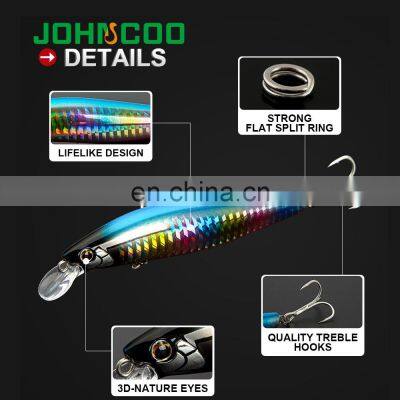 JOHNCOO 105MM 17g Fishing Lure Artificial Sinking Minnow Lures Bait
