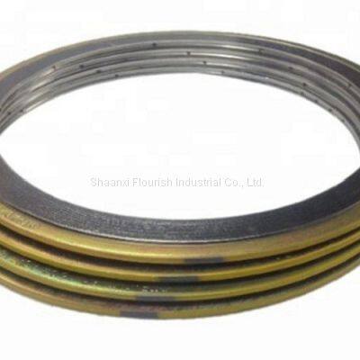 Metallic Spiral Wound Gasket With Flexible Graphite Filler Asme B16.20 OEM