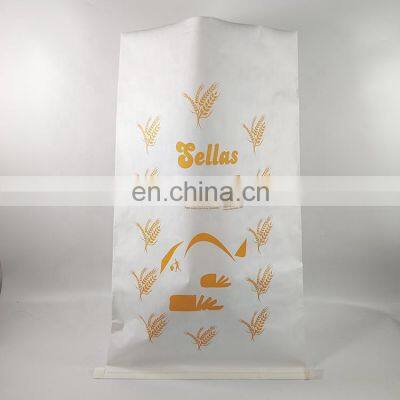 Wholesale Brazil Big Paper Laminated PP Woven Bag 25kg 50kg For Flour Rice Sugar Wheat Corn Flour Chemical photo-2