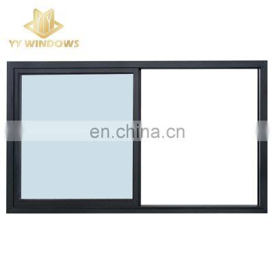 As 2047 hot sale and cheap aluminum double glazed sliding window