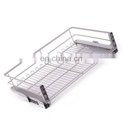 Kitchen OEM Steel Stainless Surface Technical Flat Support Pull Basket photo-3