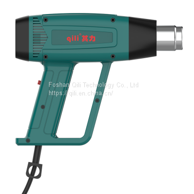 Qr-113A Qili China Wholesale Electric Heat Gun LCD Digital Display Temperature Heat Gun photo-2