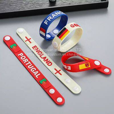 Qatar World Cup Decorations National Team Bracelet Fans Small Gift Souvenir