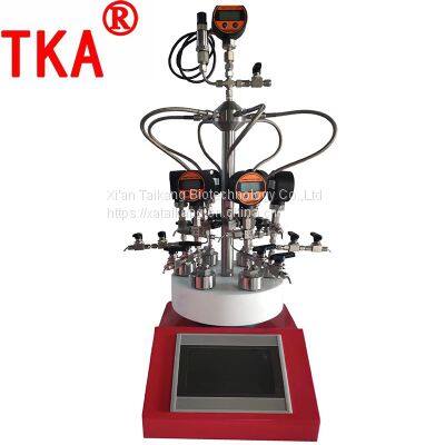 High Temperature High Pressure Stainless Steel Parallel Bio Reactor With 6 Work Stations.