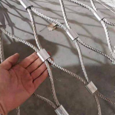 Unique Structure Fall Proof Stainless Steel Rope Net Not Easily Corroded