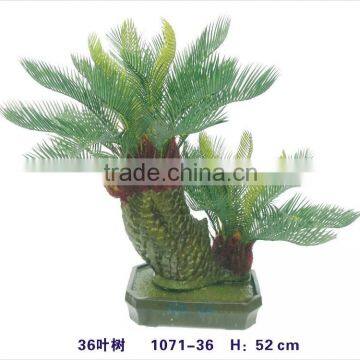 the hot sale small artificial green plants artificial bonsai plants for indoor decoration