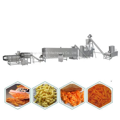 Top Manufacturers China Supplier Fried Cheetos Machine Kurkure Making Cheetos puffed snack production line