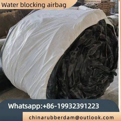 Municipal high-pressure water blocking airbag pipeline sealing airbag 0.1 0.15 0.2 megapascal closed water and closed air experiment airbag