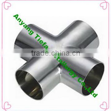 High Quality four way tee pipe fitting