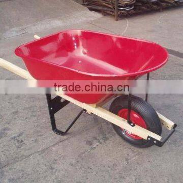 wooden handle steel wheelbarrow WH6600