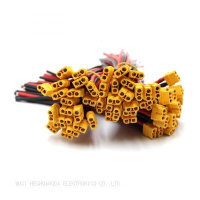 Amass XT60U-F/M With 12AWG Soft Silicone Wire Harness Processing XT60 Cable photo-4