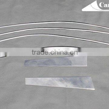 Stainless steel Headup window trims for Volkswagen Sagitar 2012/JETTA 2012