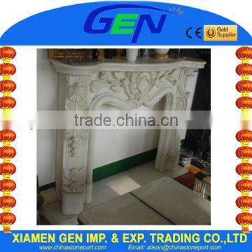 white marble fireplace western style (30 years factory)