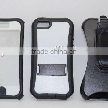 for iphone 5 case 3 in 1 clip case