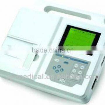 CE certificated cheap 3 Channel Digital Electrocardiograph ECG