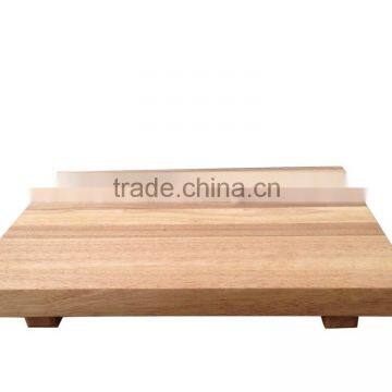 High quality best selling eco friendly Rectangular Natural Rubberwood Cutting Board from Viet Nam