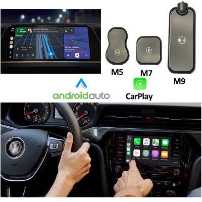 Carplay Android Auto Wired to wireless CP/AA  2 in 1 adapter