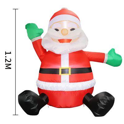 2025 Santa Inflatable With Xmas Blow up – Perfect for Xmas Decor photo-4