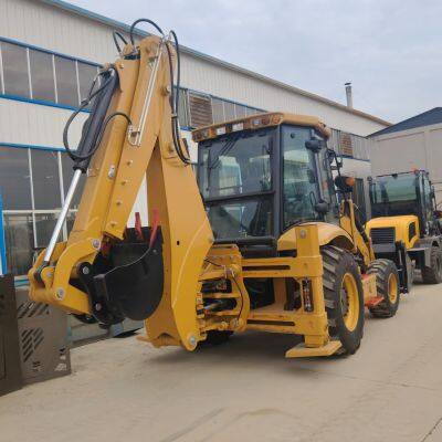 Luxury 420F, Folks! The Backhoe Loader is Equipped With an Optional 4-in-1 Bucket and Hydraulic Breaker - Produced by Shandong Luzhuang. photo-2