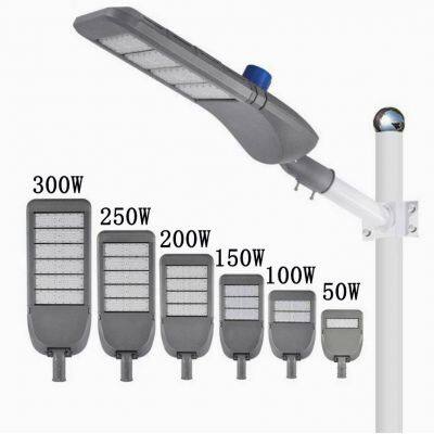 прямое снабжение от завода, проектные средства, светодиодные модули улиц с регулируемым углом, 50/100/150/200/250/300 Вт, уличные фонари с модулем электропитания