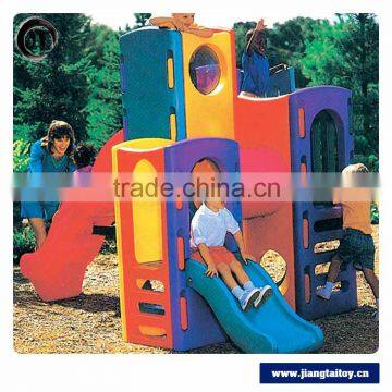 2016 New Kids Playground Plastic Combined Slide For Sale