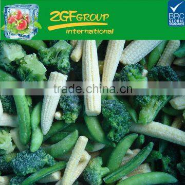 IQF frozen mixed vegetables with different vegetables