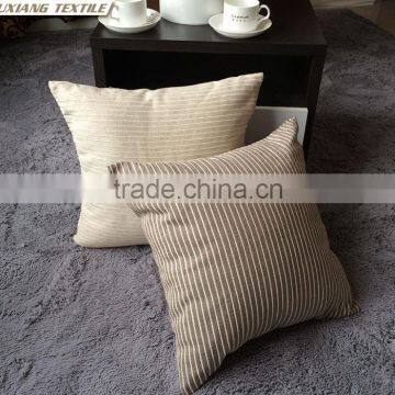 Yarn-Dyed Stripe Plain Back Brace Christmas Chair Cushion Covers photo-3